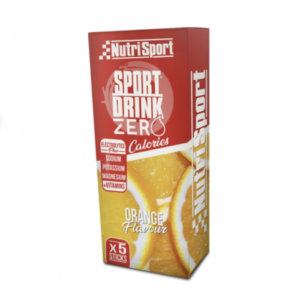 Nutrisport Sport Drink Zero sin Cafeina 5 sticks de 3.5 g Naranja