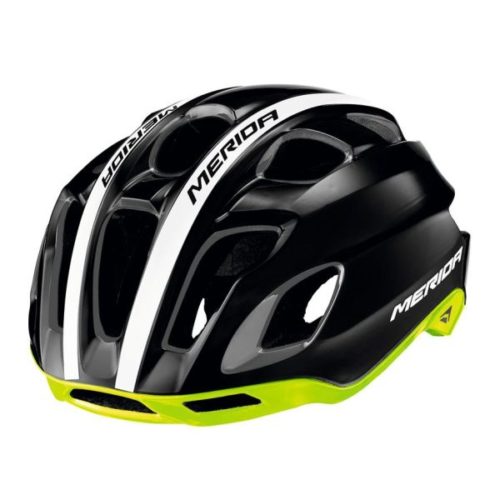 Casco Merida Team Race Negro y Verde