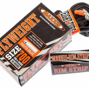 Cámara Maxxis 700x18/25c válvula fina (Presta) ultraligera