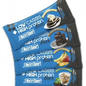 Caja barritas Low Carbs Nutrisport