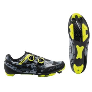 Zapatillas Northwave Rebel 2 Negra-Amarilla