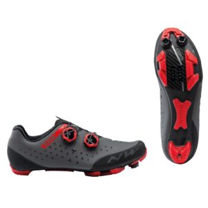 Zapatillas Northwave Rebel 2 Antracita Roja