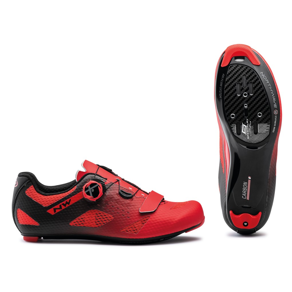 Zapatillas Northwave Storm Carbon Roja Negra