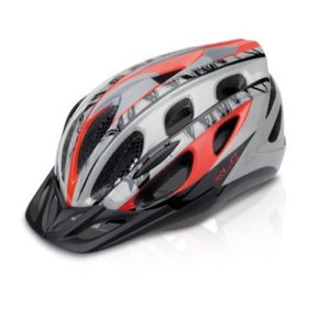 XLC BH-C18 casco 20 agujeros rojo/gris