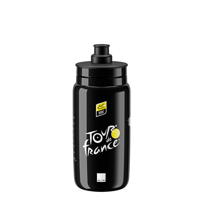 Bidon Elite Fly Tour de francia 2020 negro mapa 550 ml