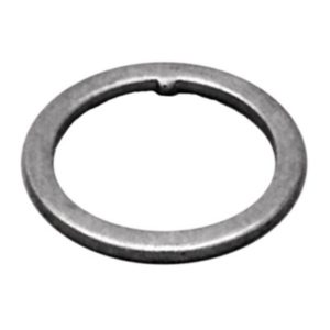 Arandela de direccion con muesca 1" 1.5 mm plata