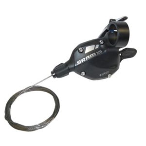 Mando SRAM X5 Trigger 3 velocidades delantero negro