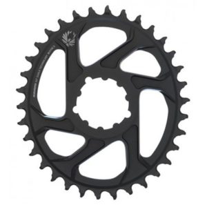 Plato SRAM Eagle Oval X-Sync 34D Direct mount 6 mm offset negro