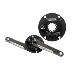 Juego de bielas potenciometro Quarq DFour 110 BCD Dub 175 mm carbono negro para Shimano sin cazoleta