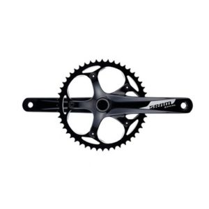 Juego de bielas y plato SRAM S300 1.1 Courier Mirror 68 GXP 24 mm 165 mm 48D aluminio negro