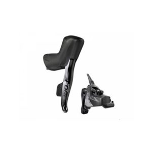Maneta moto izquierda SRAM Force eTap AXS D1 hidraulico flat mount 1800 mm con pinza trasera