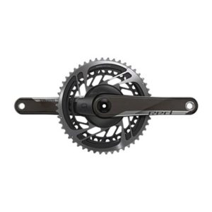 Juego de bielas potenciometro SRAM Red AXS D1 Dub DM 165 mm 46x33D Yaw negro sin cazoletas