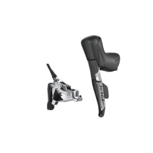 Maneta izq. moto SRAM Red eTap AXS D1 hidraulico 1800 mm Flat mount con pinza trasera negro/plata