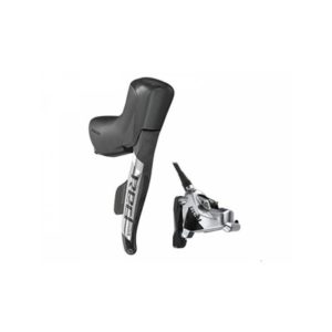 Maneta der. SRAM Red eTap AXS D1 hidraulico 1800 mm Flat mount con pinza trasera negro/plata