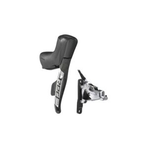 Maneta der. moto SRAM Red eTap AXS D1 hidraulico 950 mm Flat mount con pinza trasera negro/plata