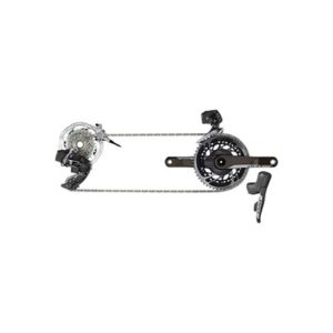 Grupo electronico SRAM Red eTap AXS D1 2x hidraulico flat mount 160 mm 6 agujeros