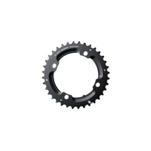 Plato SRAM Truvativ MTB 104 BCD 2x10V 4 brazos 36D negro con pin de cadena