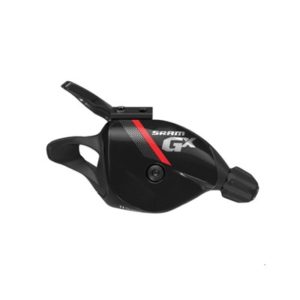 Mando SRAM GX Trigger 2V.delantero rojo con abrazadera
