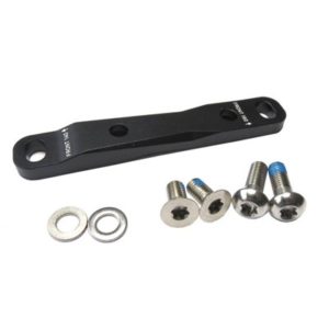 Adaptador freno de disco SRAM delantero 0F/20F 140/160mm acero inoxidable/titanio tornill.incluidos