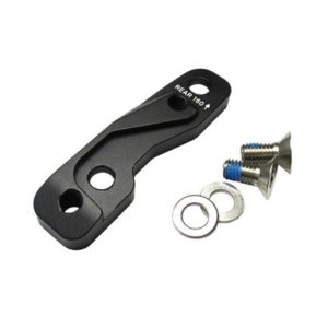 Adaptador freno disco SRAM trasero 20F 160 mm acero inoxidable/titanio tornillos incluidos