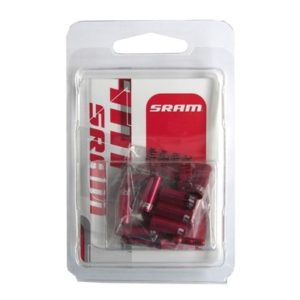 Tope funda SRAM (10x4 MM-6x5 mm-4xterminal cable)rojo