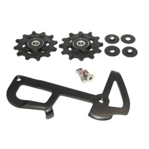 Juego de ruletas+jaula larga SRAM cambio GX 1x11 Force1/Rival1 Type 2.1 negro