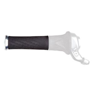 Juego de puños SRAM para Grip Shift XX/X0 122 mm con tornillo de seguridad negro+abrazadera plata