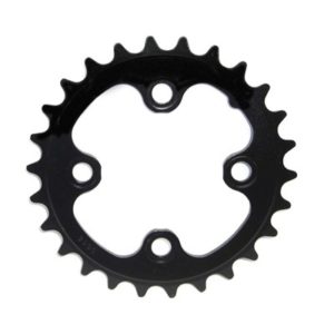 Plato SRAM Truvativ MTB V1 26D 64 BCD 4 brazos 3 mm offset negro