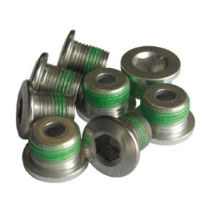 Tornillo de plato SRAM Truvativ XX M8/M10 plata 4x2 unidades