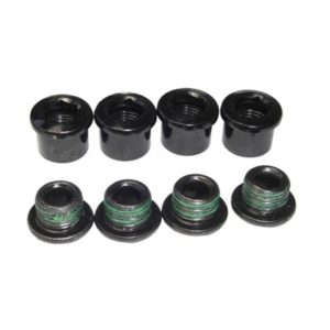Kit de tornillos de plato SRAM 4 brazos Single aluminio Guart acero negro