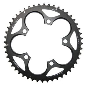 Plato SRAM 110 BCD 48D para BB30 negro