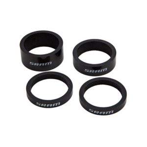 Juego de espaciadores SRAM 1 1/8" carbono (2x5 mm-1x10 mm-1x15 mm)