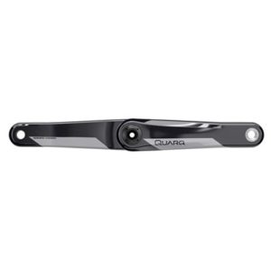 Juego de bielas Quarq D2 170 mm Dub 12V carbono negro/gris brillo