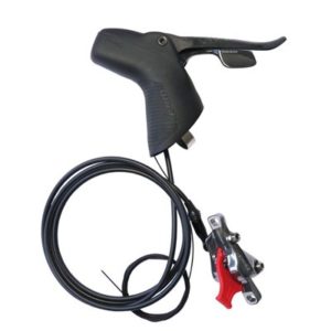 Maneta hidraulica SRAM Red Yaw derecha/trasera Flat mount 1800 mm 11V carbono negro