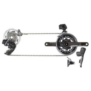 Grupo electronico SRAM Red eTap AXS 2X D1 hidraulico Post mount 160 mm 6 agujeros