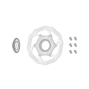 Kit tornillos SRAM para disco de freno titanio T25 arcoiris (12 uds)