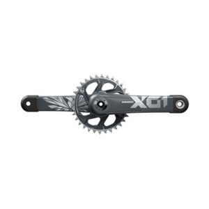 Jgo. bielas/plato SRAM X01 Eagle X-Sync2 148 Boost Dub DM 175 mm 32D 12V car. gris lunar/polar s.caz