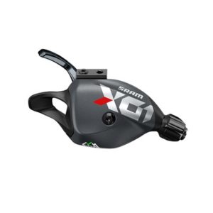 Mando SRAM X01 Eagle Single click Trigger derecho 12V discrete clamp 2200 mm rojo