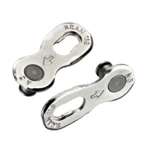 Conector cadena SRAM Powerlock 11V plata (4 unidades)