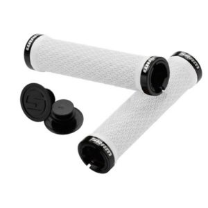 Juego de puños doble abrazadera blanco