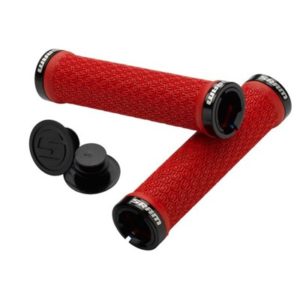 Juego de puños doble abrazadera rojo