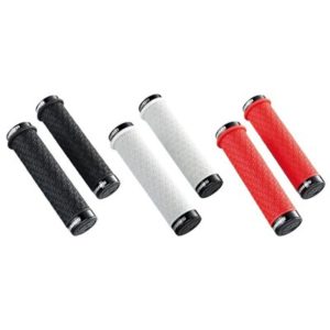 Puños de silicona SRAMc. tornillos segur negro,c, apriete doble Y End Plug