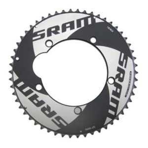 Plato SRAM contrarreloj X-Glide R Yaw S3 55D 130 BCD 11V negro/gris