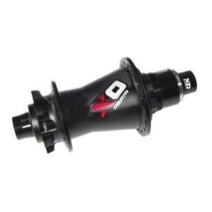 Buje-RT SRAM Disc MTB X0 32H-A1 11/12-V. 00.2018.006.019 neg./rojo 6L,12x148mm BC