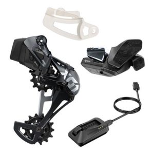 Kit actualizacion grupo SRAM X01 Eagle AXS Rocker gris lunar