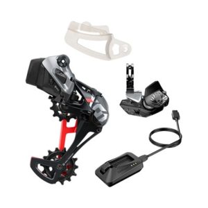 Kit actualizacion grupo SRAM X01 Eagle AXS Rocker rojo