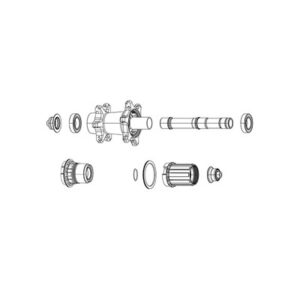 Juego casquillos SRAM buje delantero ZR1 12x100 mm freno disco