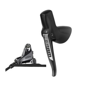 Freno disco hidraulico SRAM Rival tipo moto izq. delantero flat mount 20 mm Offset 2000 mm aluminio