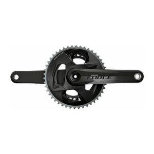 Bielas SRAM Force D1 175 mm Dub Direct mount carbono negro brillo (sin cazoletas/araña/platos)