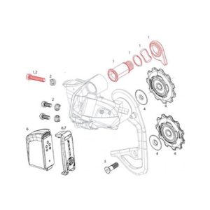 Kit tornillos montaje cambio SRAM Red etap